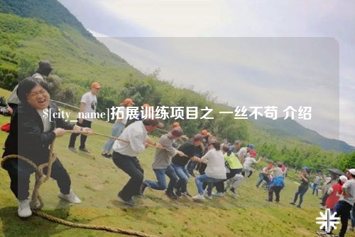 银川拓展训练项目之 一丝不苟 介绍